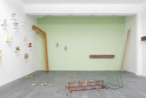 Forty and Forty (with Klara Lidén and Manfred Pernice),&nbsp;Galerie Neu, BerlinSeptember 17 -&nbsp;November 1, 2014