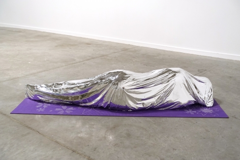 Klaus Weber Emergency Blanket, 2015